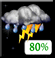 Friday Night: Showers And Thunderstorms